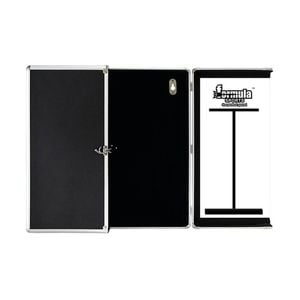 Formula Sports Aluminium 52cm Wall Mounted Dartboard Cabinet