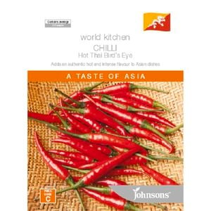 Johnsons Seed Chilli Hot Thai Bird's Eye World Kitchen