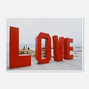 Galrie Stunning Love on the Water Fine Art Photography Poster, Poster Only, A3 30 x 42cm (12 x 16inch)