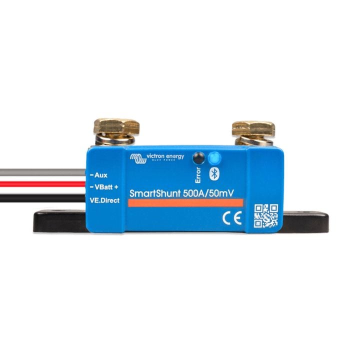 Victron 500A Smart Shunt (SmartShunt) IP65 Bluetooth Battery Monitor