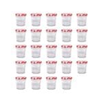 Argon Tableware Glass Jam Jars - 42ml - Pack of 24