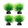 Aqua One Ecoscape Foreground Hair Grass Green Plastic Plant - 4pk (28362)