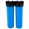 Stefani 4.5 x 20" Twin Whole House Filter System - Lead Free