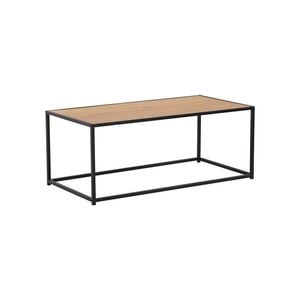 Modern Furniture BRADFORD Coffee Table 100cm - Natural & Black