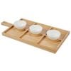 Davis & Waddell Serving Board With Set Of 3 Bowls