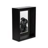 Nicola Spring 5" x 7" Black 3D Deep Box Photo Frame - 4" x 6" Mount