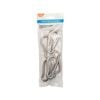 Taskmaster 8 x 80mm 316 Stainless Steel Snap Hook - 5 Pack