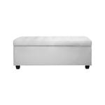 Artiss Storage Ottoman Leather White