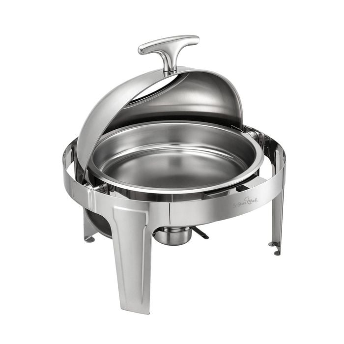 5-Star Chef 9L Chafing Dish Buffet Warmer Food Warmer Catering Server Round