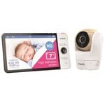 VTech BM7750HD 18cm HD Pan & Tilt Full Colour Video & Audio Baby Monitor