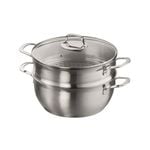 Baccarat Gourmet 2 Piece Stainless Steel Casserole & Steamer Set 28X13.5cm
