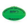 Victor Sports Synthetic Football Durable Hand Stitched Green Size 2