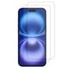 2 Pack MEZON iPhone 16 Plus (6.7") Clear Tempered Glass Screen Protectors