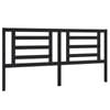 vidaXL Bed Headboard Bedroom Furniture Bed Header Black 186 cm