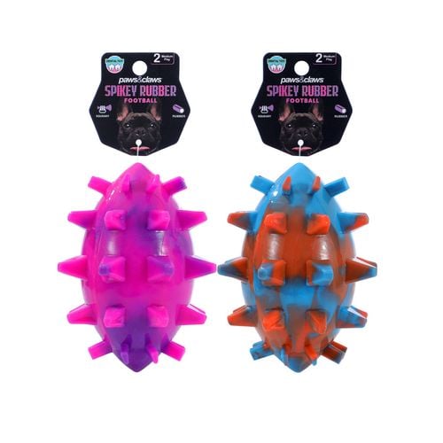 Paws & Claws Assorted Spikey TPR Dog Toy - Bunnings Australia