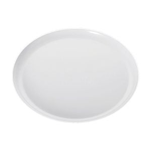 12x 10pc Partyware Heavy Duty Reusable Plates Set W/ Silver Rim 160mm White