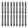 18pc Target Pro Grip Nylon Shaft/Dart Stem Replacement Accessory Short Black