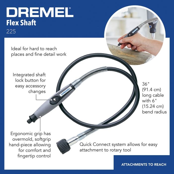 Dremel shaft discount