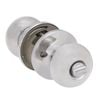 Lockwood Polished Stainless Steel Symmetry Manor Entrance Knobset