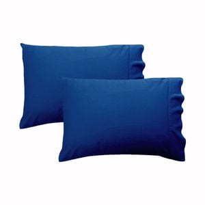 Bloomington 280TC Luxury Percale Standard Pillowcases 48x73 cm Pacific