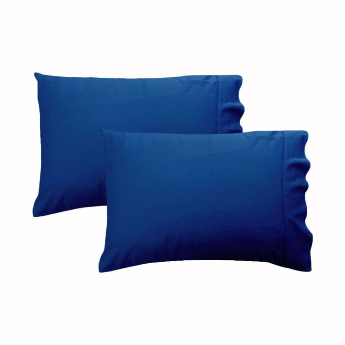 Bloomington 280TC Luxury Percale Standard Pillowcases 48x73 cm Pacific