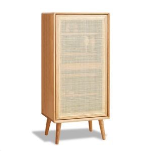 Miuz Solid Timber Shoe Storage Cabinet Drawers Side Table Nightstand Wood Bedsid