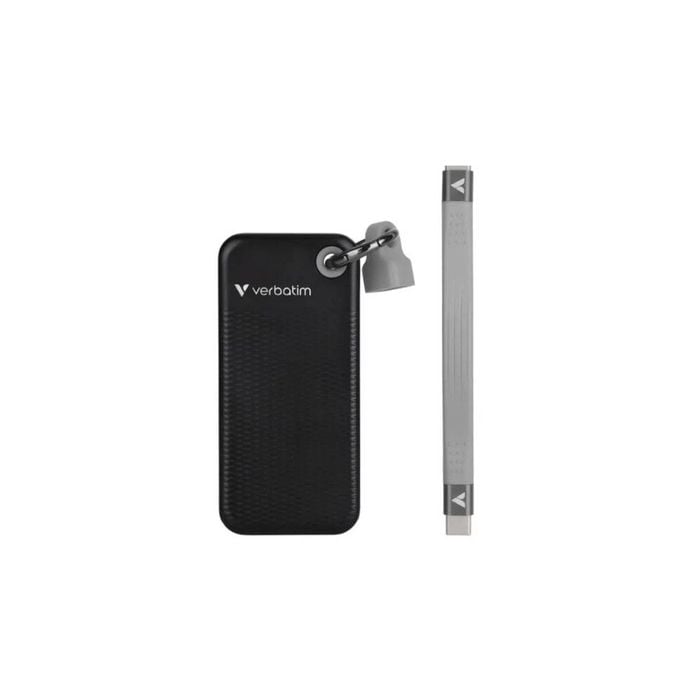 Verbatim 1TB Pocket SSD USB 3.2 Gen 2 1TB Black Grey