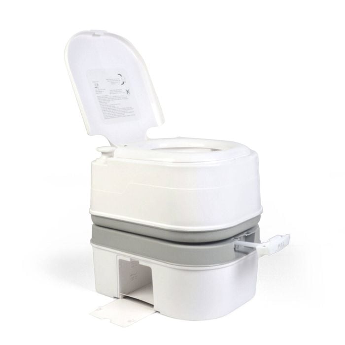 Hacienda 24l Portable Camping, Caravanning Toilet With Odour-resistant Seal