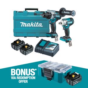 Makita Brushless 2 Piece Combo Kit DLX2419T