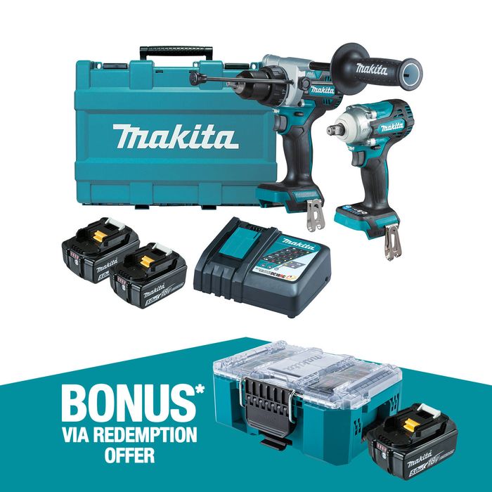 Makita Brushless 2 Piece Combo Kit DLX2419T