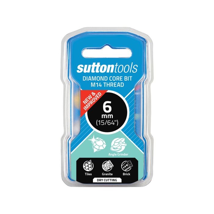 Sutton Tools 6mm M14 Diamond Core Bit