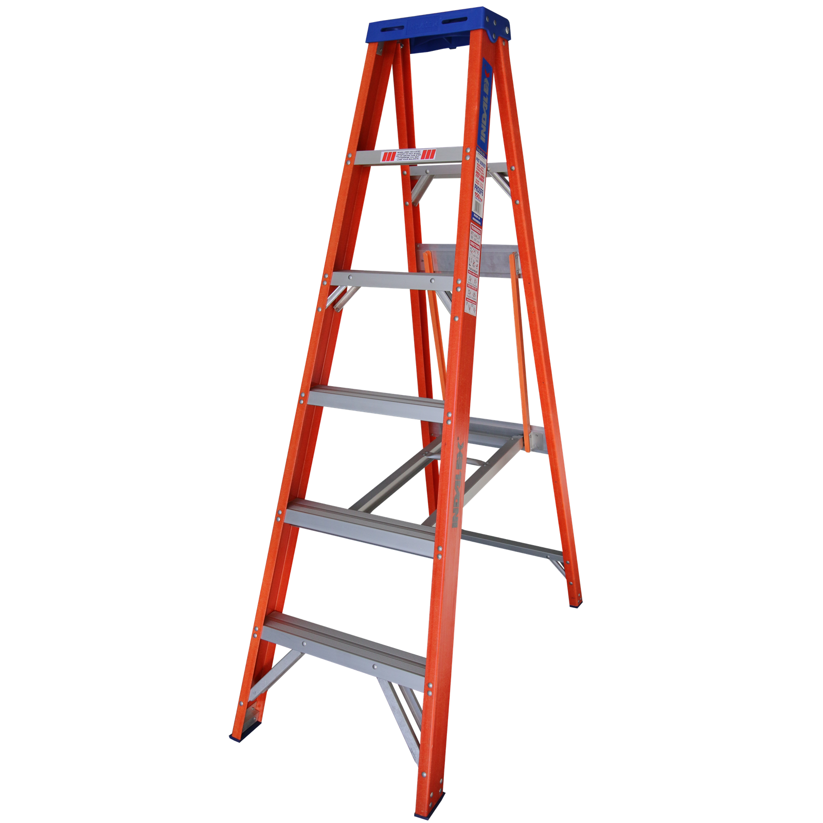 Indalex 2.1M 150kg Fibreglass Single Sided Step Ladder
