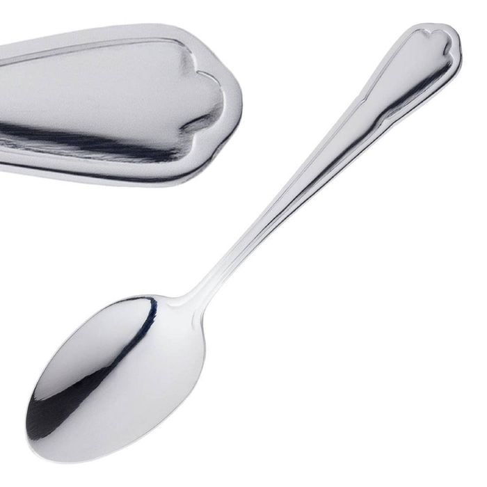 Olympia Teaspoon Dubarry Range 18/0 Stainless Steel 12 Pack 133mm Commercial Cutlery
