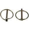 Goliath 4.5mm Brass Coated Lynch Pin - Pair