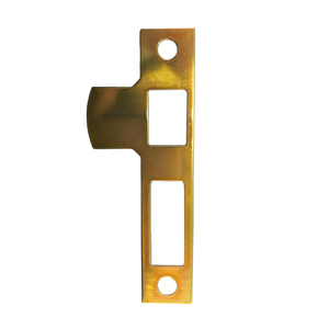 Schlage Polished Brass Strike Plate