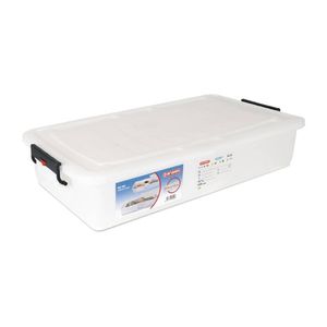 Araven Food Storage Container With Lid White Polypropylene 40l 600x400x235mm