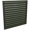 ProtectorAl 300-1000W X 300-1000H Woodland Grey Aluminium Welded Slat Panel Horizontal 9mm Gap