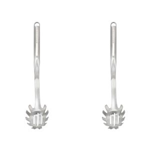 2PK KitchenAid Stainless Steel Pasta Fork 34cm - Silver