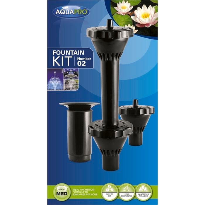 Aquapro No.2 Medium Fountain Kit