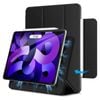 TEGAL Magnetic iPad Pro Case with Apple Pencil Clasp for iPad Pro 2021 12.9" Black