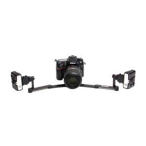 Photomed R2-NW Dual Point Wide Flash Bracket For Nikon DSLR Cameras