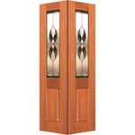 Woodcraft 2040 x 820 x 35mm Internal Bifold Door Cass TG62GRB