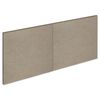 Kaboodle 750mm Raw Board Modern Overhead Door - 2 Pack