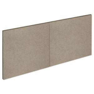 Kaboodle 750mm Raw Board Modern Overhead Door - 2 Pack