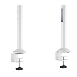 Brateck Slatwall Desk Mounting Poles - White