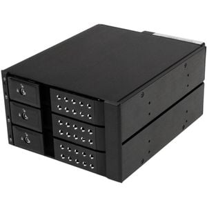 StarTech.com Drive Enclosure for 5.25" Serial Attached SCSI (SAS), SATA/600