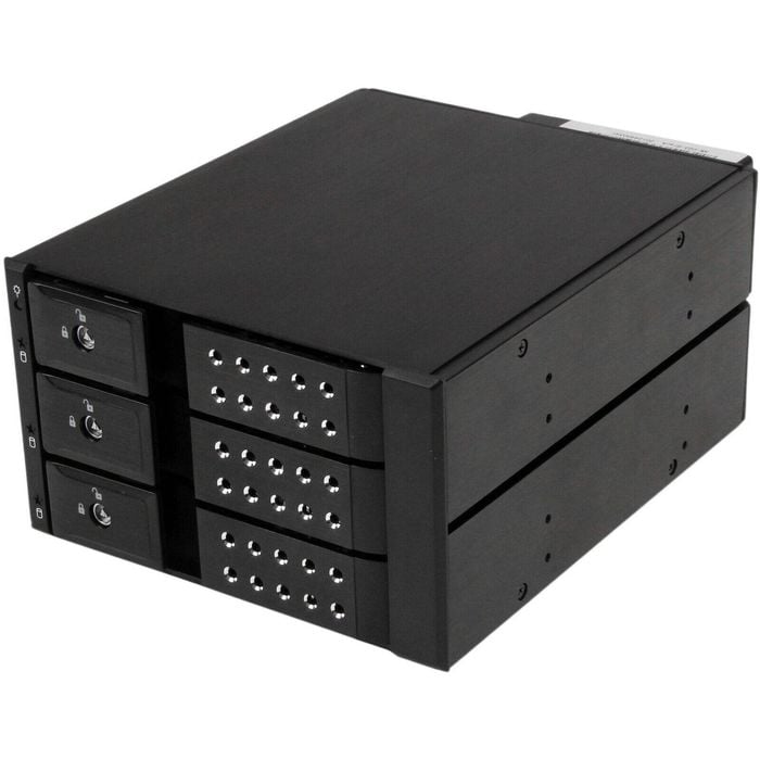 StarTech.com Drive Enclosure for 5.25" Serial Attached SCSI (SAS), SATA/600