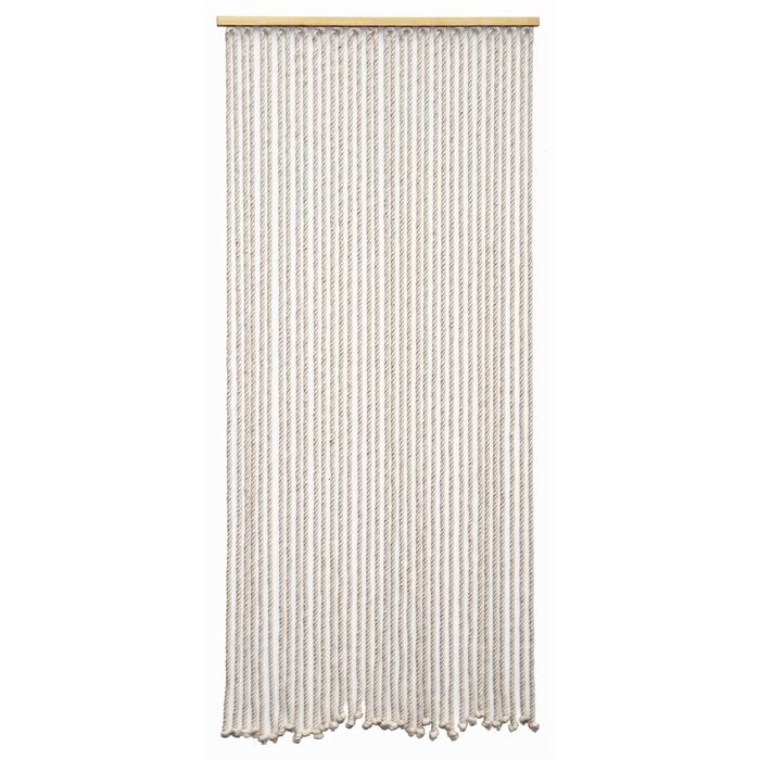 Pillar 90 x 200cm Natural Nautica Door Curtain
