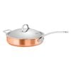 Chasseur Escoffier Induction Saute Pan With Helper Handle 28cm