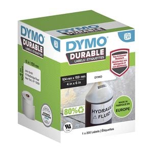 Dymo 1933086 / 2112287 Durable Labels (104 X 159mm)